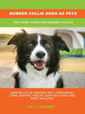 cover image of Border Collie Dogs as Pets
